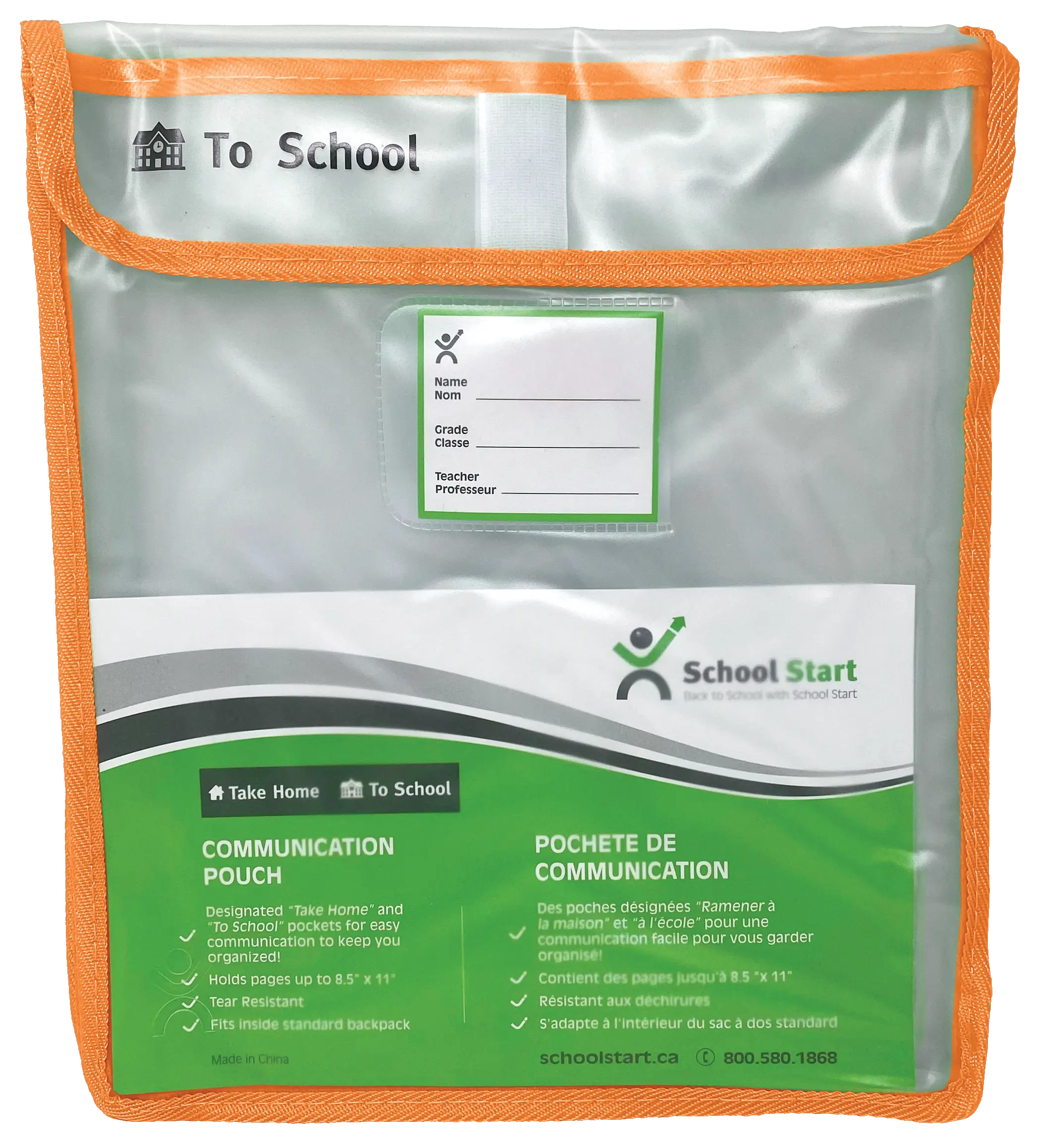 Communication Pouch - Orange